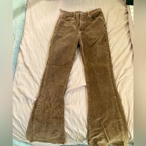 Brown boot, cut jeans from shein
